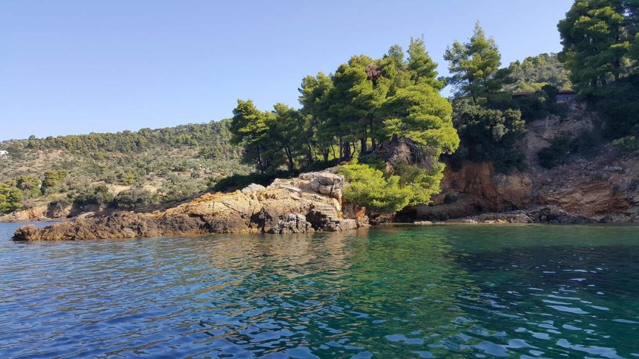 Chelidonia Villa Steni Vala Alonissos Buitenkant foto