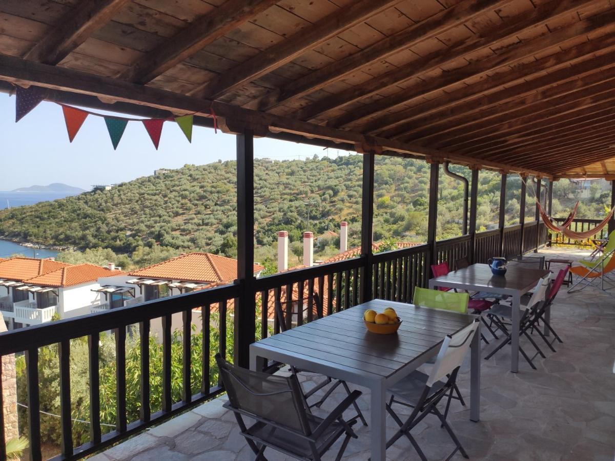 Chelidonia Villa Steni Vala Alonissos Buitenkant foto